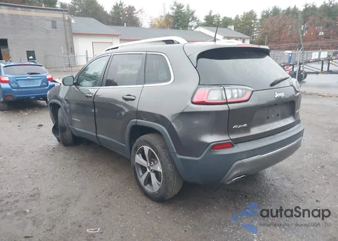 2019 Jeep Cherokee Limited 4X4 from USA, damaged, VIN 1C4PJMDN0KD142241